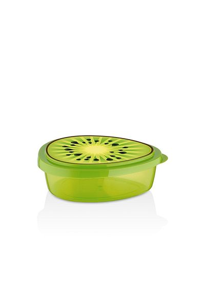 QLUX IDEAS Set of 4 Qlux Fruit Patterned Storage Containers