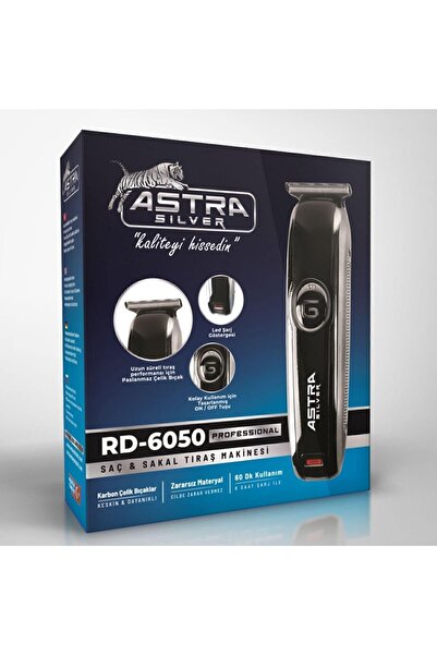 AstraSilver ASTRA SİLVER RD-6050 Profesyonel Saç Sakal Tıraş Makinesi Sıfırla...