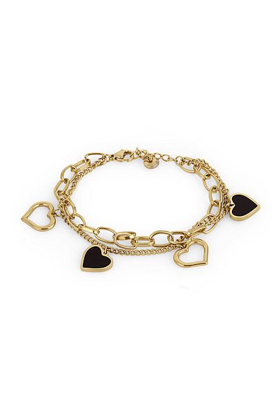 Daniel Klein Gold Women's Steel Bracelet - Dkj.3.1094-2