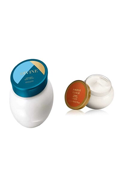 Oriflame Amber Vucut Losyonu 250 Ml Ve Divine Parfümlü Vücut Losyonu 250 Ml