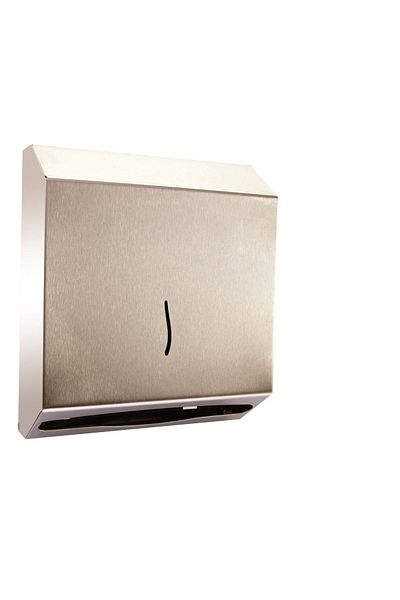 Palex Chrome Z Fold Paper Towel Holder 400 Paper Capacity