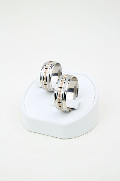 Gri Gümüş Efsanevi Sevgi Bağı 925 Ayar Gümüş Alyans, Nişan ve Söz Yüzüğü