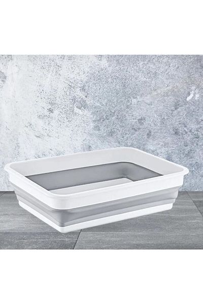 HOLLYHOME 2'li Magic Folding Badya - Κάδος Ακορντεόν Legen, Ορθογώνιος 8L και 4L