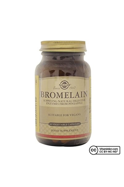 Solgar Bromelain 150 Mg 60 Kapsül 32625242