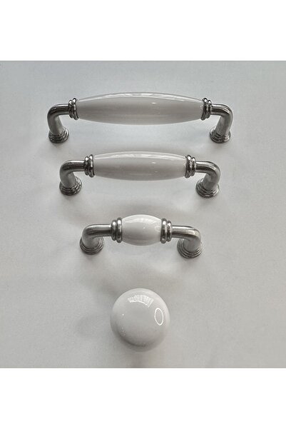 Karan Porselen Porcelain Furniture Drawer Cloakroom Kitchen Cabinet Handle