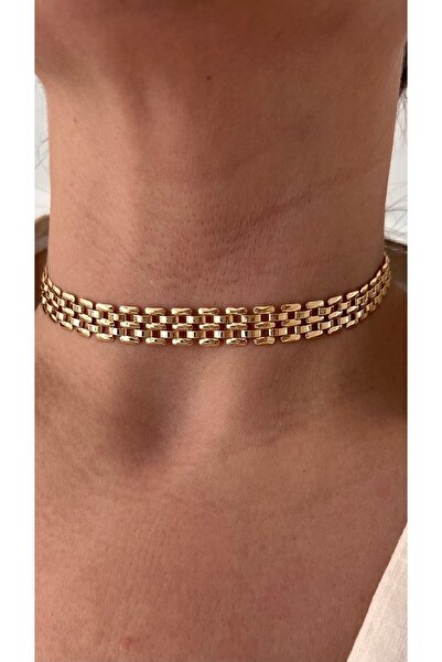 Vi store Gold Hasır Choker