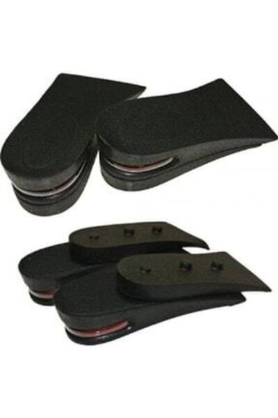 3M 5 Cm Hava Yastıklı Boy Uzatıcı Tabanlık Siyah
