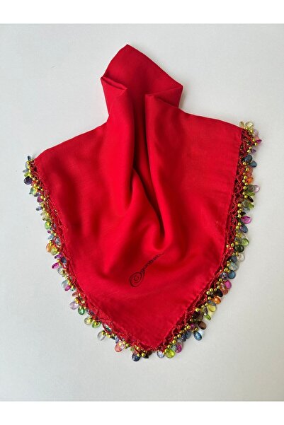 TREND Writing Cheesecloth Yemeni Dowry - Beaded Edge Handmade Gift