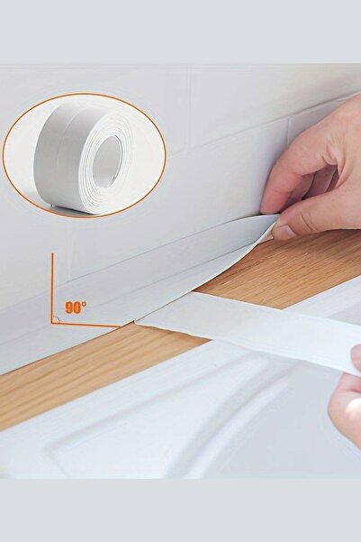 bidolu ihtiyaç Su Sızdırmaz Bant Eyve Kenar Bant Duşakabin Bant Mutfak Tezgah...