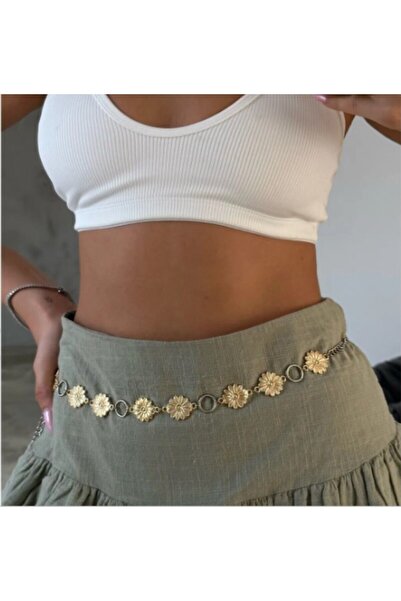 MAİYS STORE Kadın Papatya Ve Halka Detaylı Vücut & Bel & Elbise & Pantolon & ...