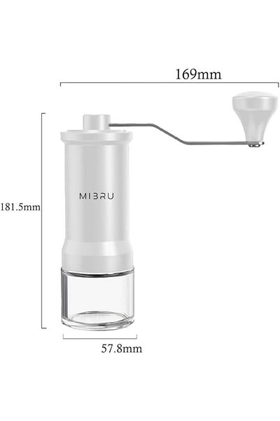 MIBRU Coffee grinder white