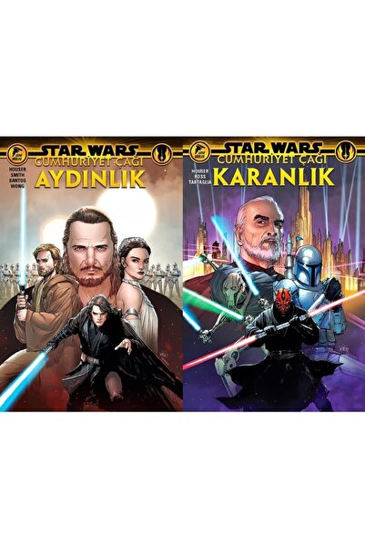 Çizgi Düşler Star Wars: Cumhuriyet Çağı Aydınlık - Karanlık 2 Kitap Set