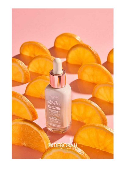 Deborah Skin Booster Serum Foundation thin-structured intensive concealer 02
