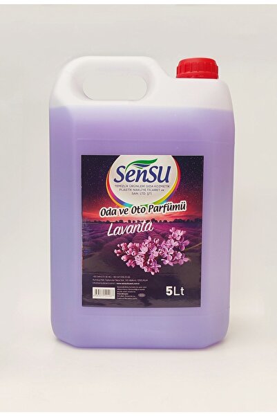 SENSU TİCARET Oto Ve Oda Parfümü Lavanta Kokusu 5 Lt