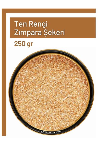 TOS The Organic Spices 250 g Skin Color Sanding Sugar - Skin Color Sanding Sugar