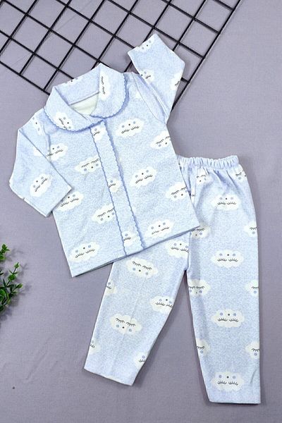 bebboo Dama Unisex Baby Blue Set