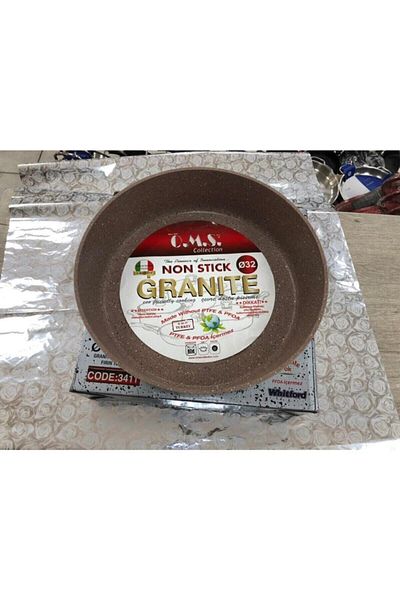 OMS 3411 Granite 32 X 8.5 Cm. Baking Tray Brown (3 Mm. thick)