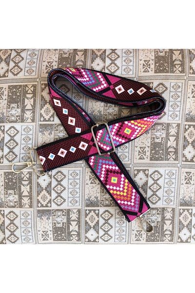 Bevella Polyester Column Adjustable Bag Handle - Phone Strap (120 CM) / Ethnic Pattern