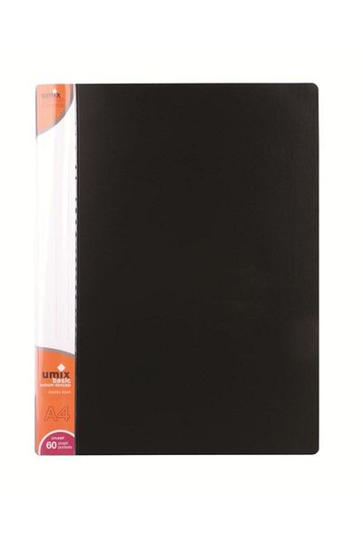 Umix Basic Presentation Folder 60's Black