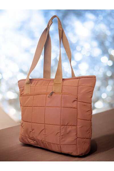 MAMIN MAS Çantalar- Kapitone Desenli Kadın Omuz Çantası