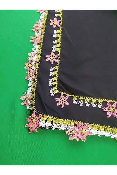 NUMİSTORE Handcrafted Needlepoint HeadscarfPrayer ClothMevlit Cover.Dowry