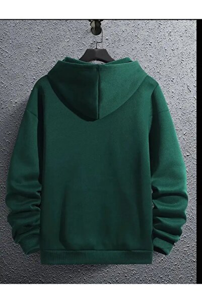 caddekombin Focus Gölge Baskılı Kapüşonlu Sweatshirt