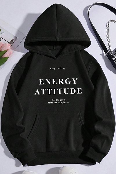 uyguntarz Суичър Energy Oversize - щампован