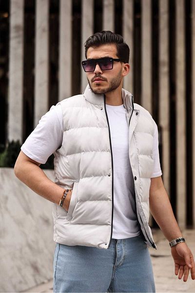 BYzıt WATER AND WIND PROOF FASTING AND ZIPPERED INFLATABLE VEST