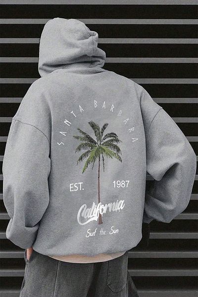 uyguntarz Bluza oversize z nadrukiem w Kalifornii