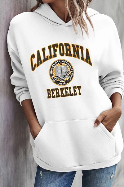 uyguntarz Unisex φούτερ με στάμπα California