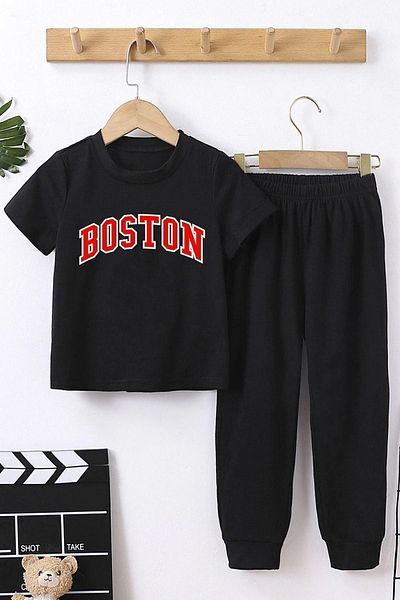 uyguntarz Kids Boston Bottom - Σετ φόρμας τοπ