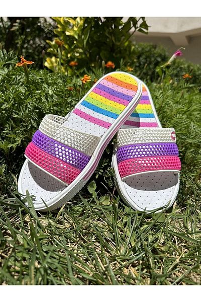 Calx Women's sea pool beach and daily slippers