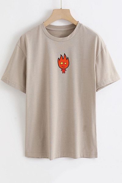 uyguntarz Μπλουζάκι Unisex με σχέδιο Fire Avatar