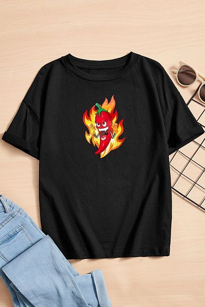 uyguntarz Tricou cu desene animate din bumbac pentru copii