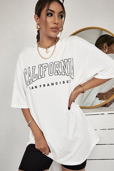 uyguntarz Μπλουζάκι Unisex California Printed Design