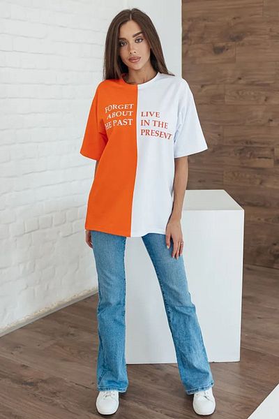 uyguntarz Unisex-T-Shirt mit „Forget Live“-Aufdruck in Übergröße