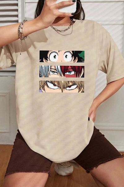 uyguntarz Unisex μπλουζάκι με στάμπα Ken Kaneki