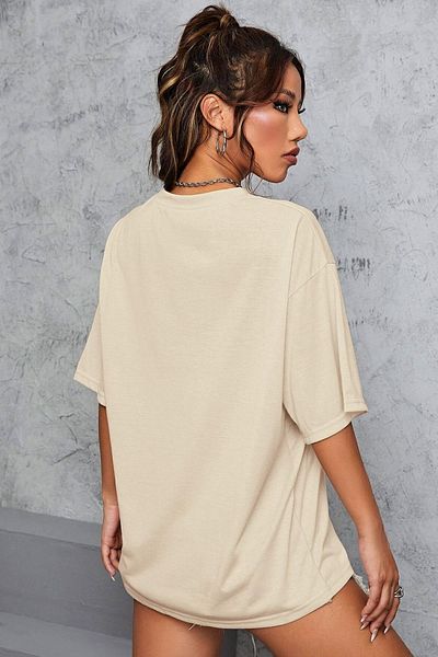uyguntarz Μπλουζάκι Unisex Mood Printed Oversize