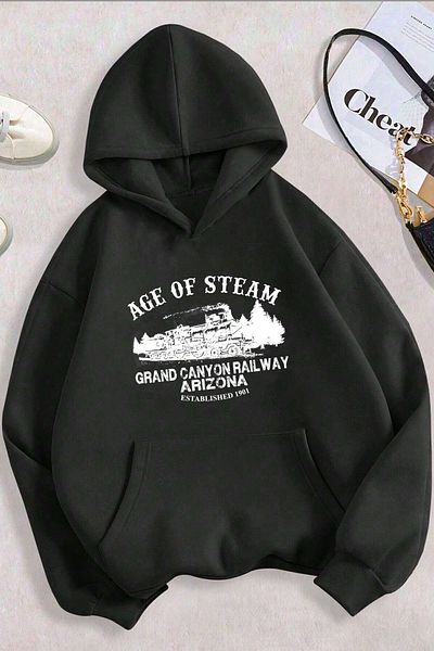 uyguntarz Суичър с щампа Age Of Steam