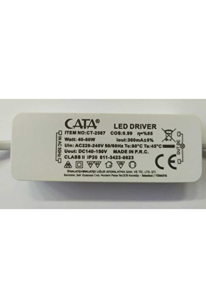 Cata 60 Watt Led Driver Ct-2587