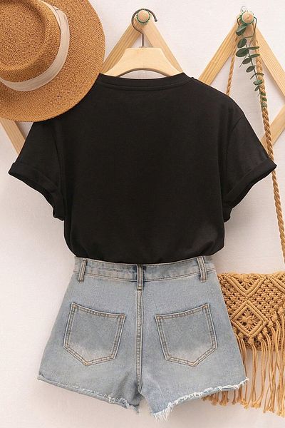 uyguntarz Μπλουζάκι Unisex Good Things Will Come με τυπωμένο σχέδιο