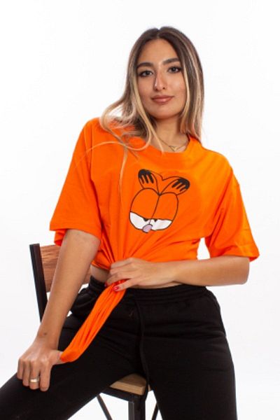 trendypassion Garfield Emoji Design T-Shirt