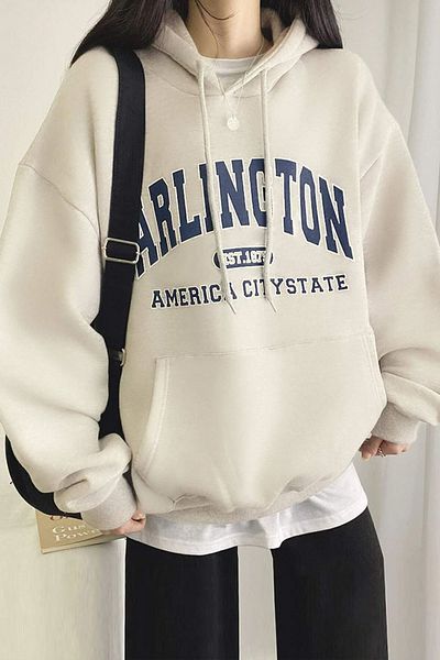 uyguntarz Unisex φούτερ με στάμπα Arlington