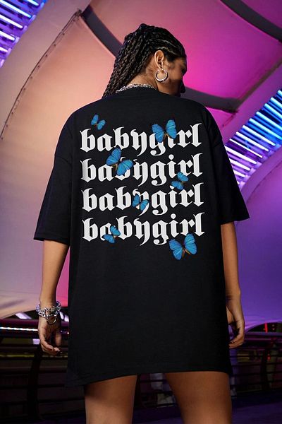 uyguntarz Μπλουζάκι Unisex Babygirl με εμπριμέ σχέδιο