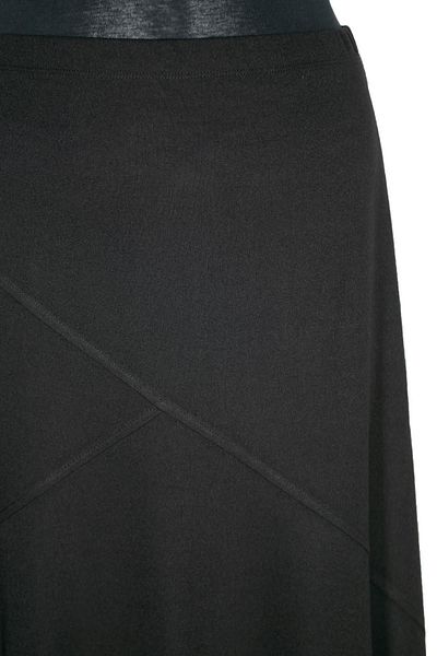 HESNA Women's Firdevs Turquoise Lined Cross Model Black Skirt