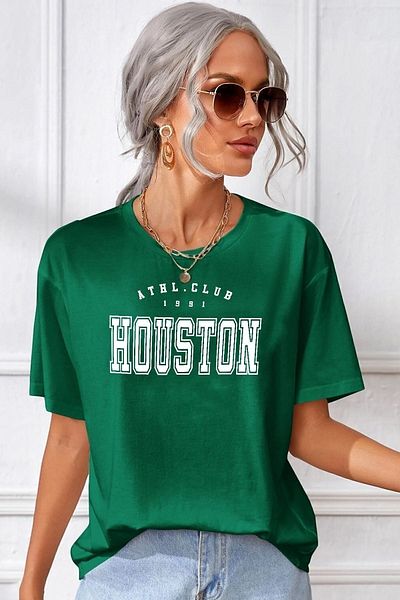 uyguntarz Μπλουζάκι Unisex Houston Printed