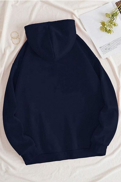 uyguntarz Schwarzes Saturn-Sweatshirt