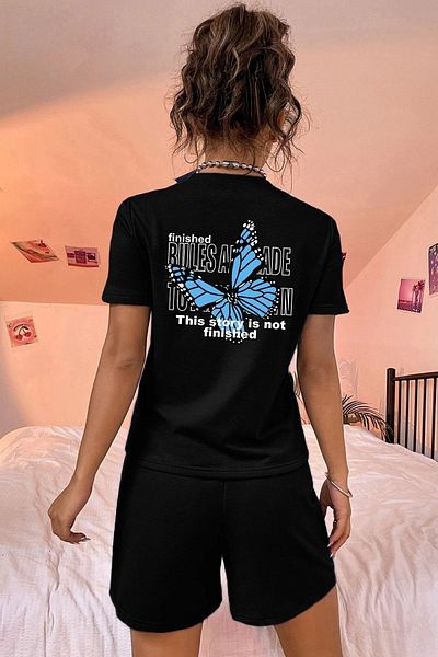 uyguntarz Print Shorts Set
