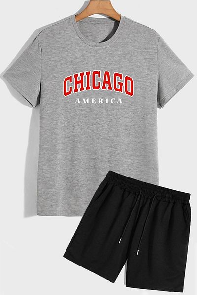 trendypassion Σετ αθλητικής φόρμας Chiago Shorts
