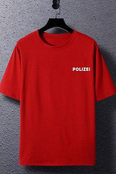 uyguntarz Μπλουζάκι Unisex Polizei Printed